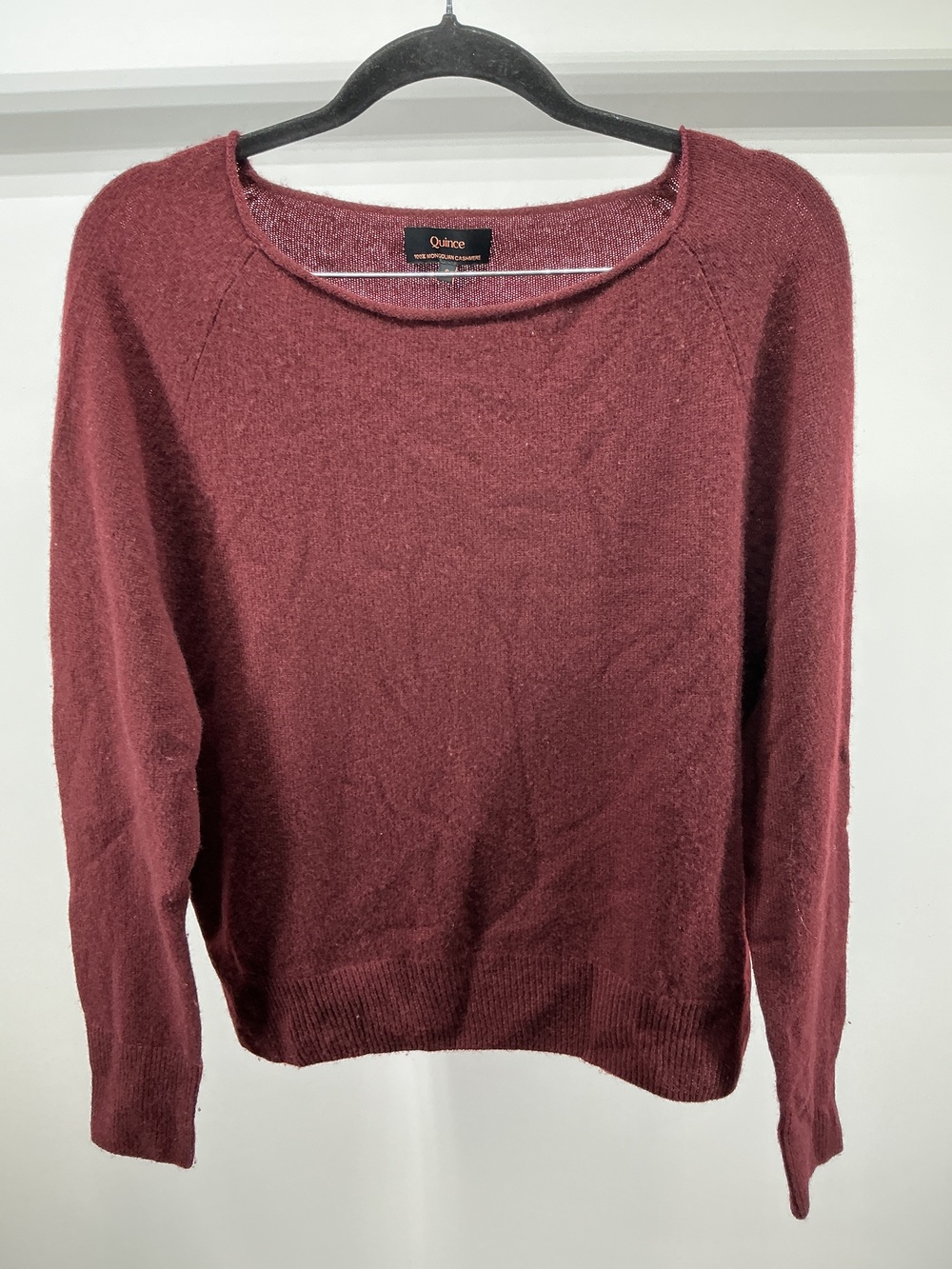 Mongolian Cashmere Boatneck Sweater